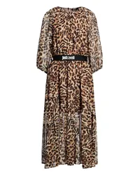 Just Cavalli Midi-Kleid Beige