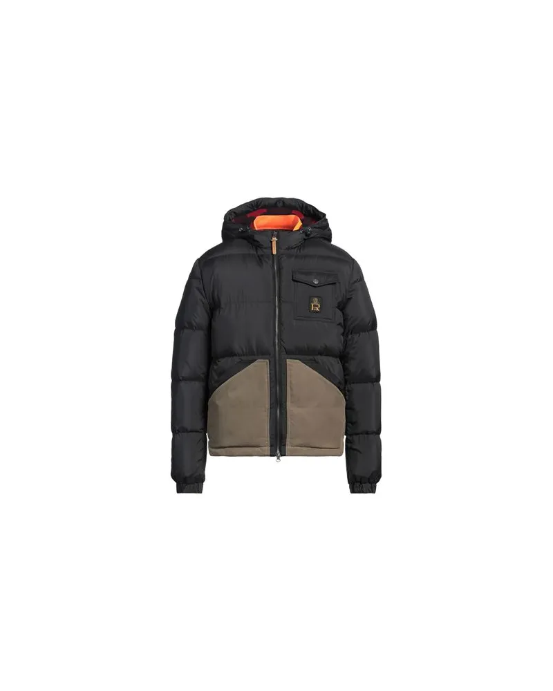 RefrigiWear JACKEN & MÄNTEL - Pufferjacken & Daunenjackenauf YOOX.COM Schwarz