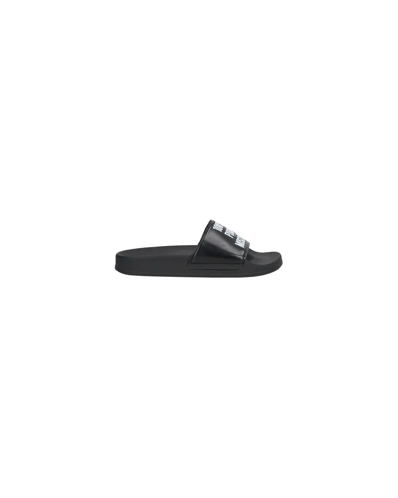 Moschino SCHUHE - Sandalenauf YOOX.COM Schwarz