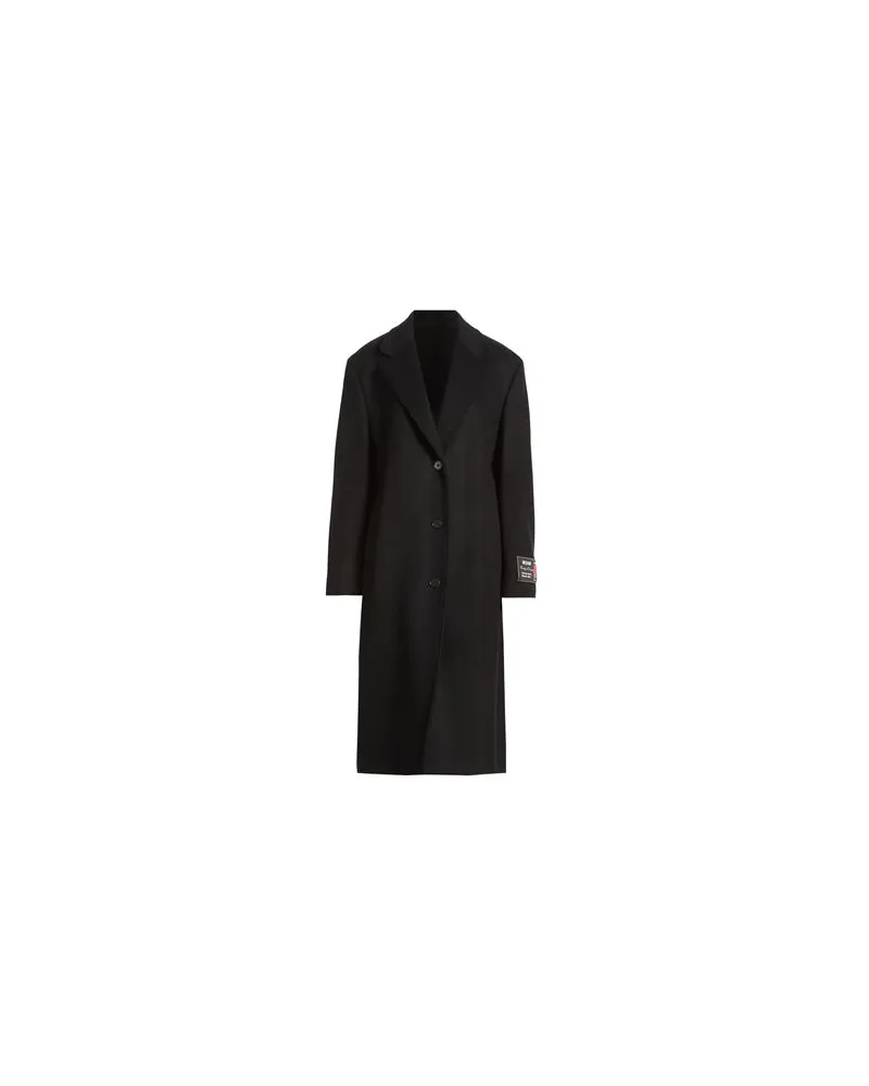 MSGM JACKEN & MÄNTEL - Mäntelauf YOOX.COM Schwarz