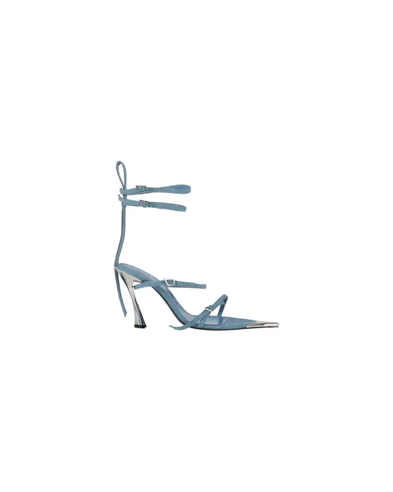 Thierry Mugler SCHUHE - Sandalenauf YOOX.COM Blau