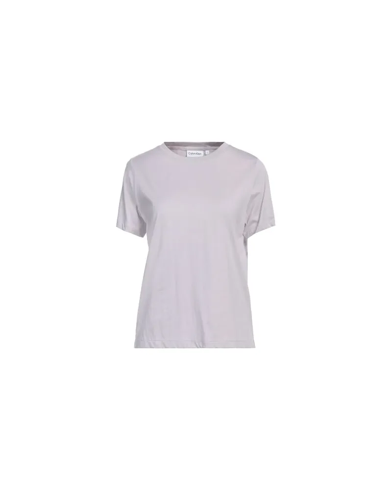 Calvin Klein TOPS - T-shirtsauf YOOX.COM Hellgrau