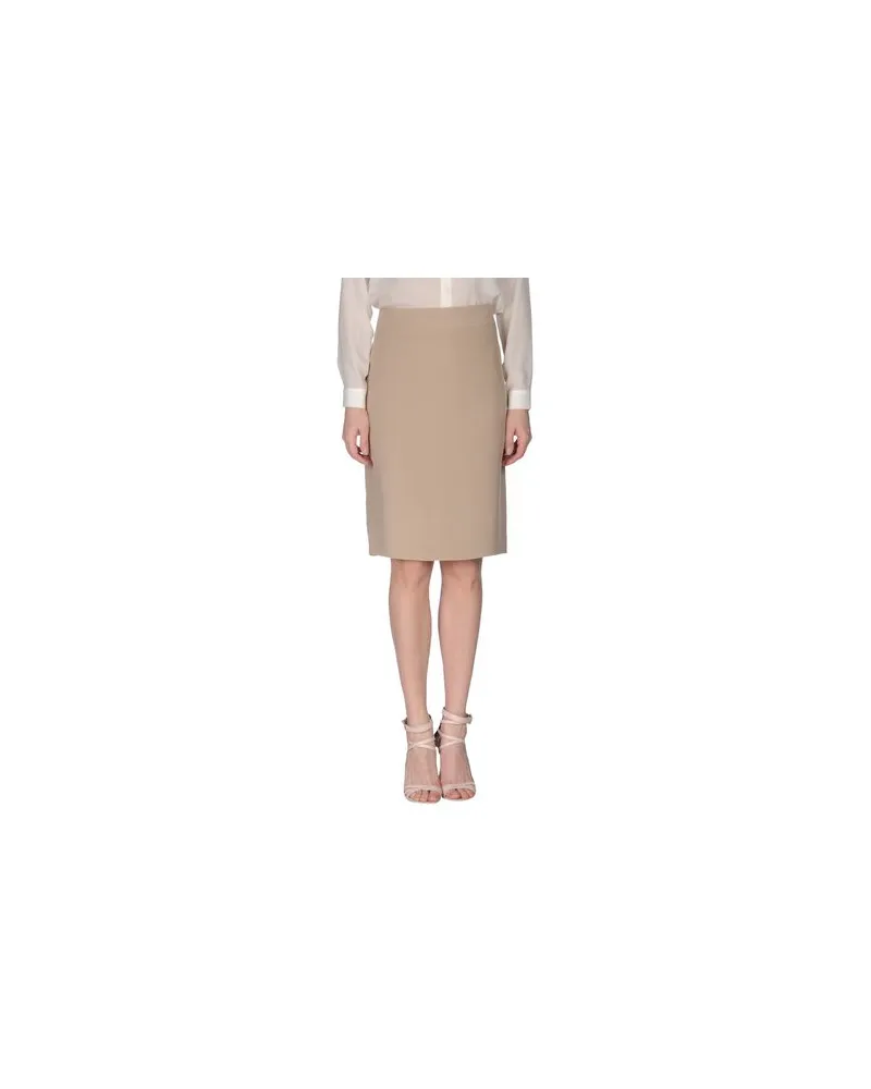 Armani Collezioni HOSEN & RÖCKE - Midi-Röckeauf YOOX.COM Beige