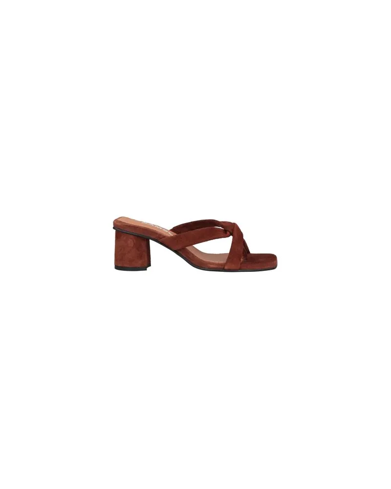 Samsøe & Samsøe SCHUHE - Sandalenauf YOOX.COM Dunkelbraun