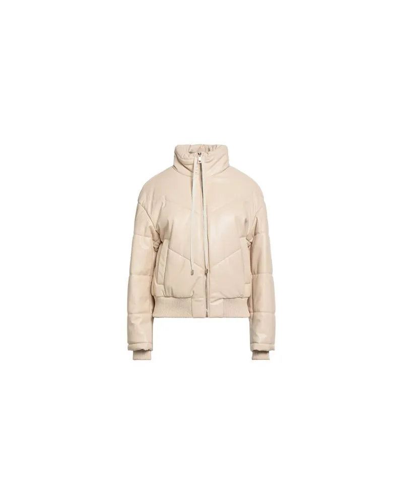 Liu Jo JACKEN & MÄNTEL - Pufferjacken & Daunenjackenauf YOOX.COM Beige