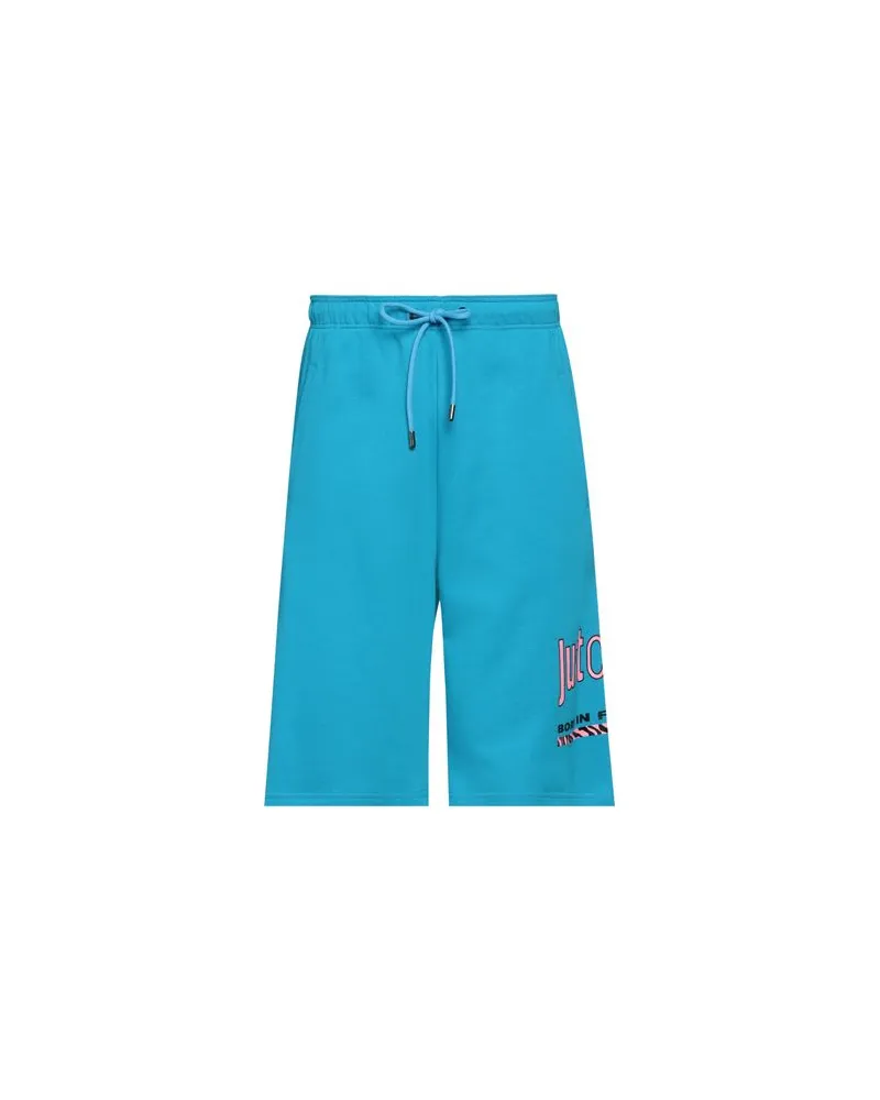 Just Cavalli HOSEN & RÖCKE - Shorts & Bermudashortsauf YOOX.COM Azurblau