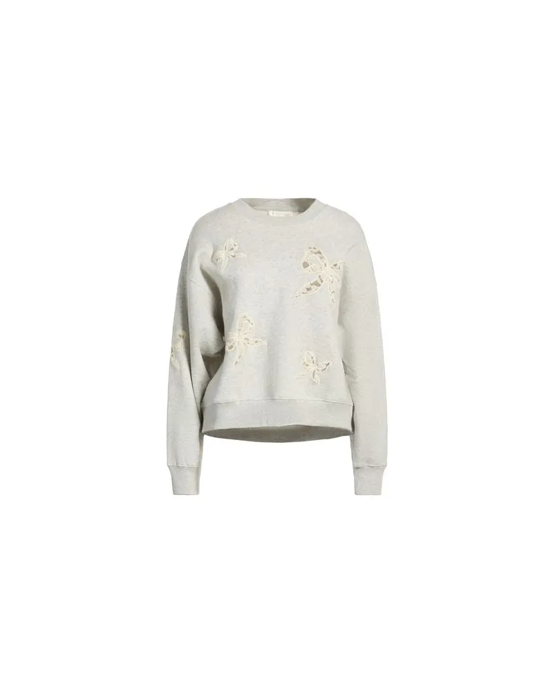 LoveShackFancy TOPS - Sweatshirtsauf YOOX.COM Hellgrau