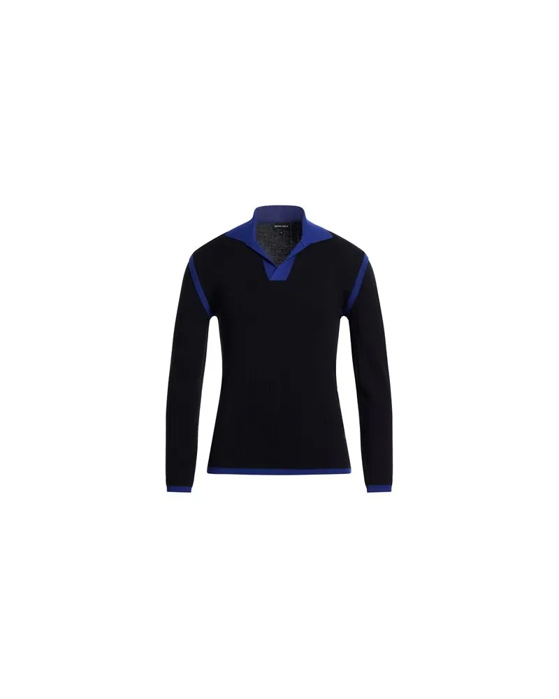 Giorgio Armani STRICKWAREN - Pulloverauf YOOX.COM Nachtblau
