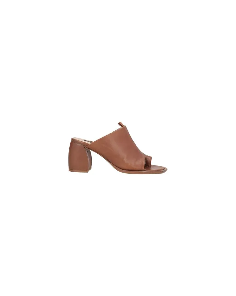MALLONI SCHUHE - Zehentrennerauf YOOX.COM Lederfarben