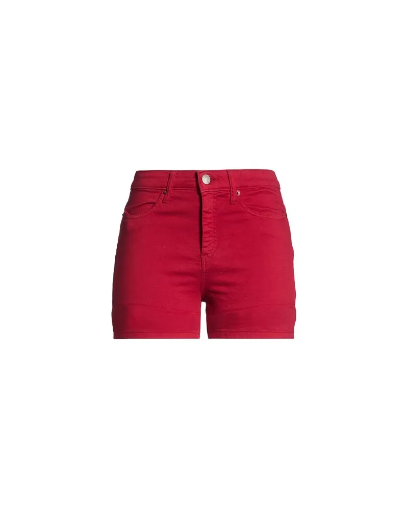 VICOLO HOSEN & RÖCKE - Jeansshortsauf YOOX.COM Bordeaux