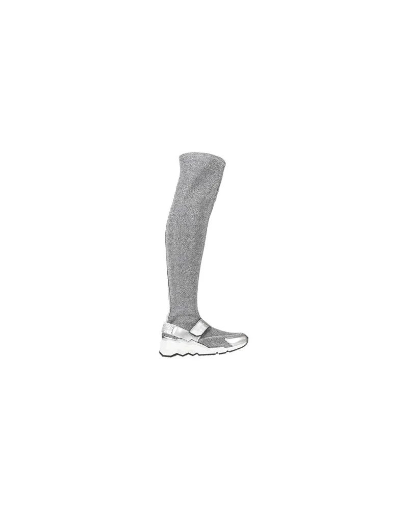 Pierre Hardy SCHUHE - Stiefelauf YOOX.COM Silber