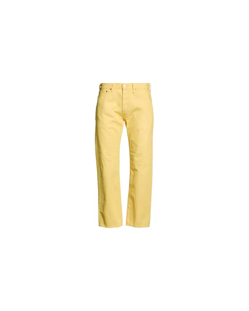 Levi's HOSEN & RÖCKE - Jeanshosenauf YOOX.COM Pastellgelb