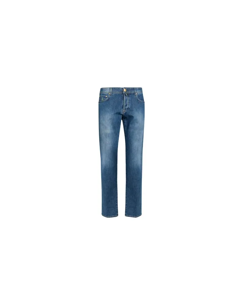 Luigi Borrelli HOSEN & RÖCKE - Jeanshosenauf YOOX.COM Blau
