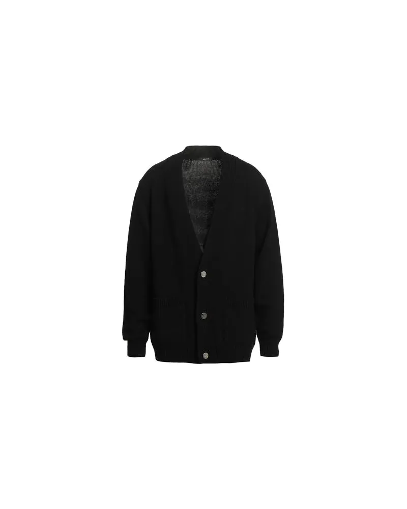 Balmain STRICKWAREN - Strickjackenauf YOOX.COM Schwarz