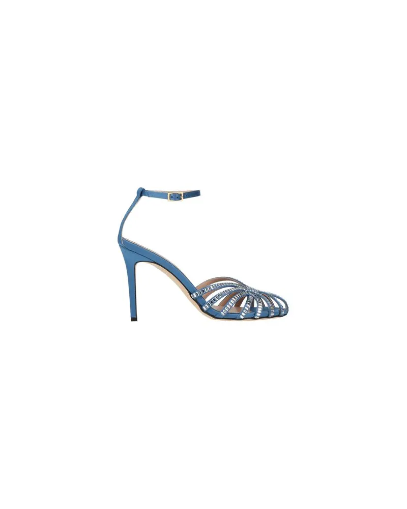 Semicouture SCHUHE - Sandalenauf YOOX.COM Azurblau