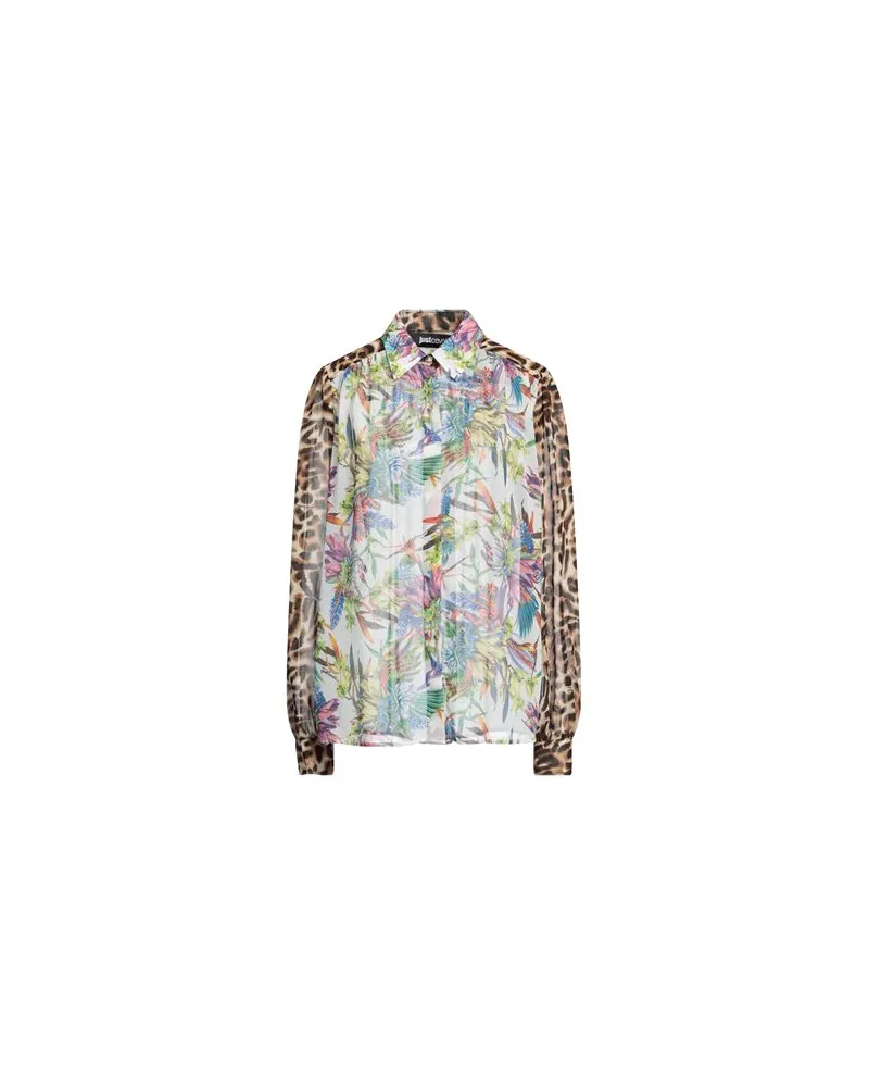 Just Cavalli TOPS - Hemdenauf YOOX.COM Elfenbein
