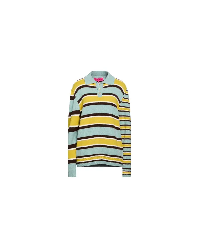 The Elder Statesman STRICKWAREN - Pulloverauf YOOX.COM Himmelblau