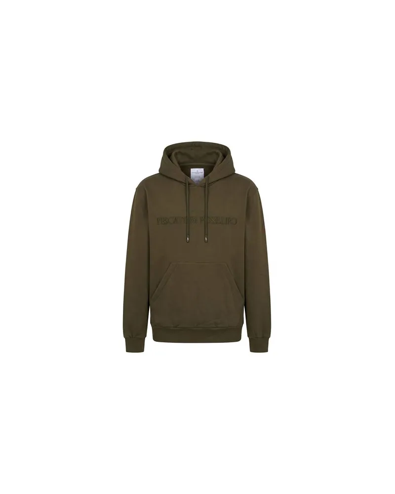 Cooperativa Pescatori Posillipo TOPS - Sweatshirtsauf YOOX.COM Militärgrün