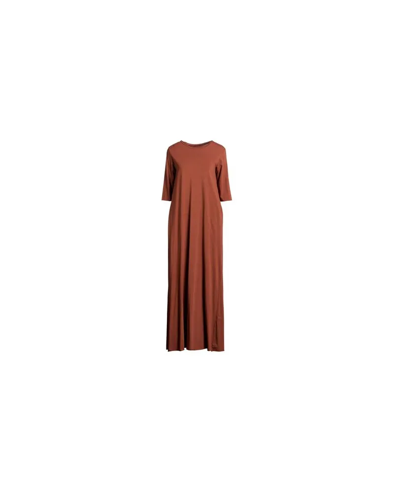 LABO.ART KLEIDER - Maxi-Kleiderauf YOOX.COM Braun
