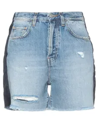 Haikure Jeansshorts Blau