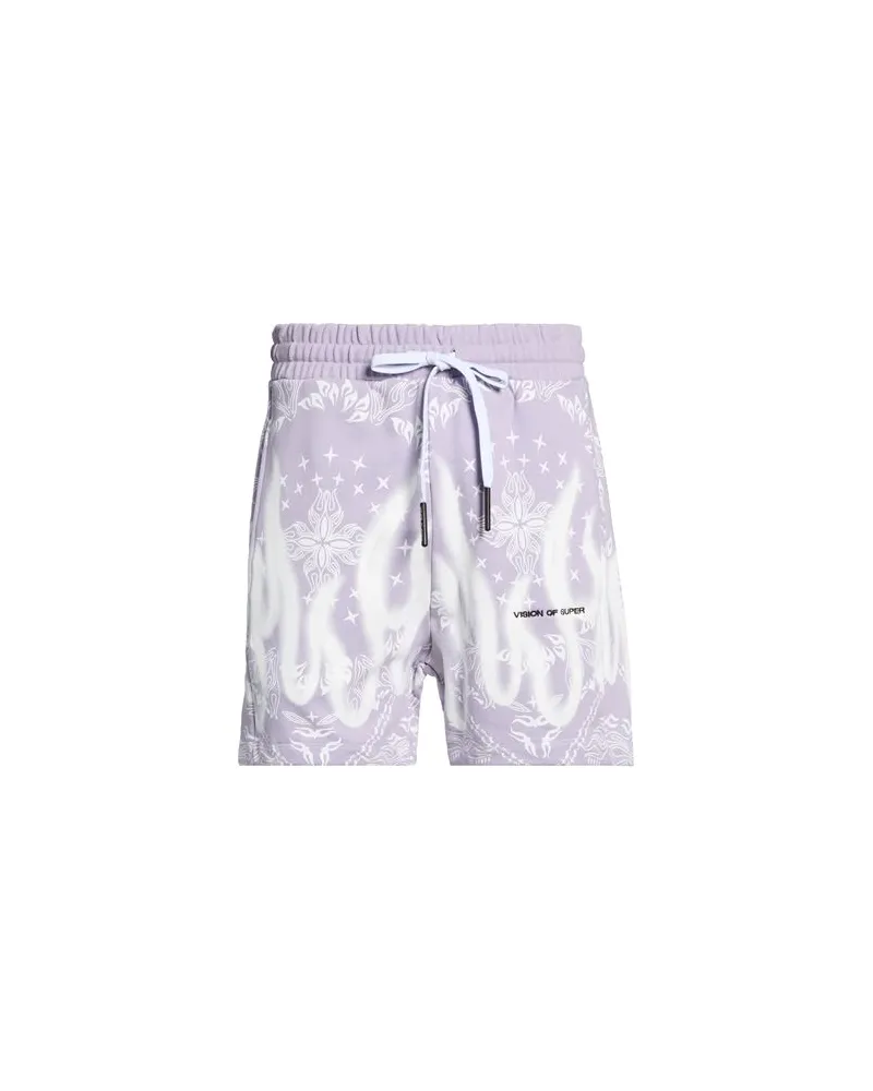 Vision Of Super HOSEN & RÖCKE - Shorts & Bermudashortsauf YOOX.COM Lila