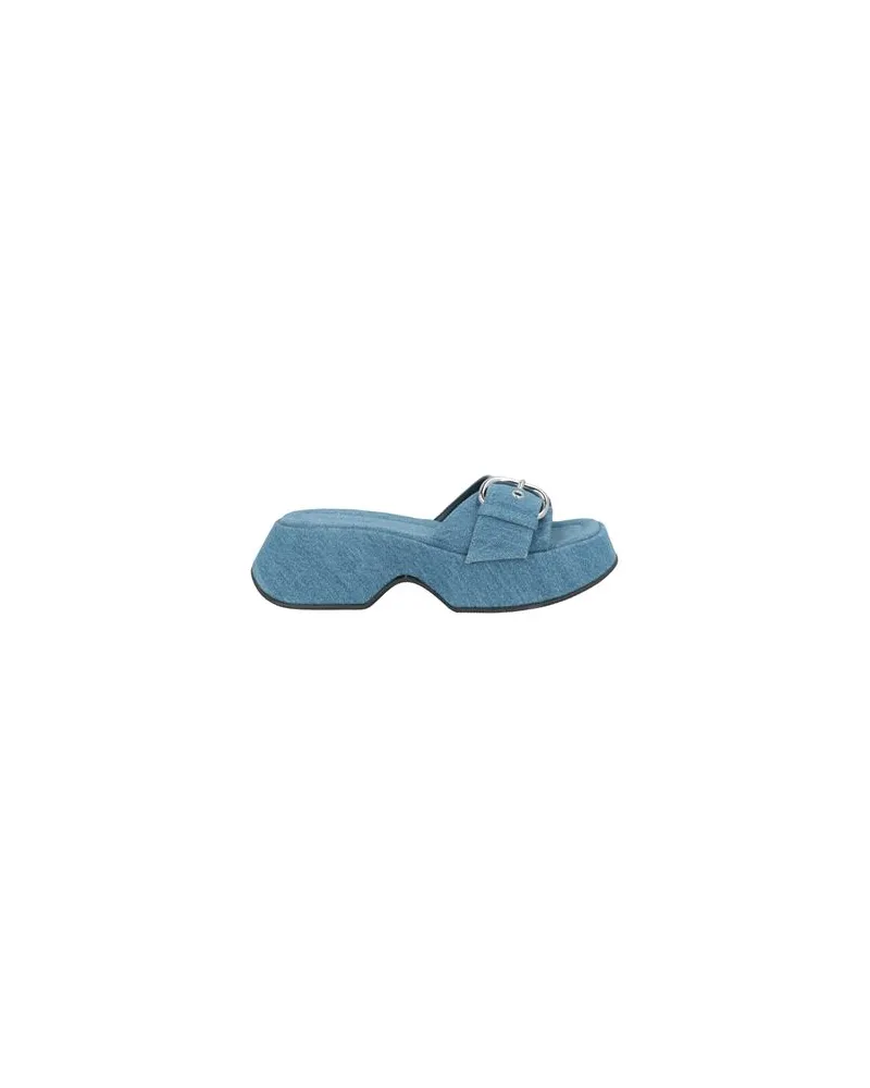 Vic Matié SCHUHE - Sandalenauf YOOX.COM Blau