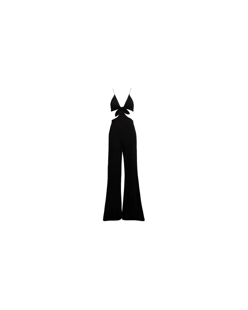 Alice + Olivia OVERALLS - Jumpsuitsauf YOOX.COM Schwarz