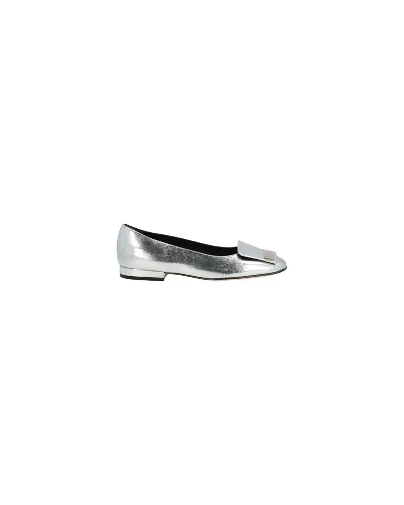 Sergio Rossi SCHUHE - Ballerinasauf YOOX.COM Silber