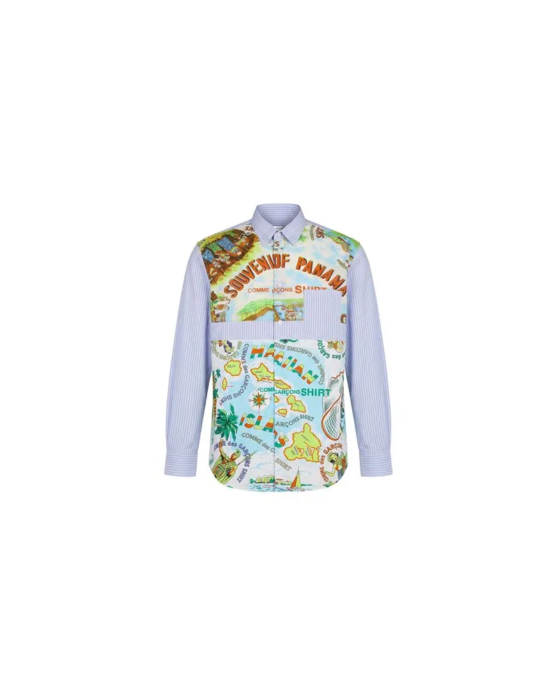 Comme des Garçons TOPS - Hemdenauf YOOX.COM Azurblau