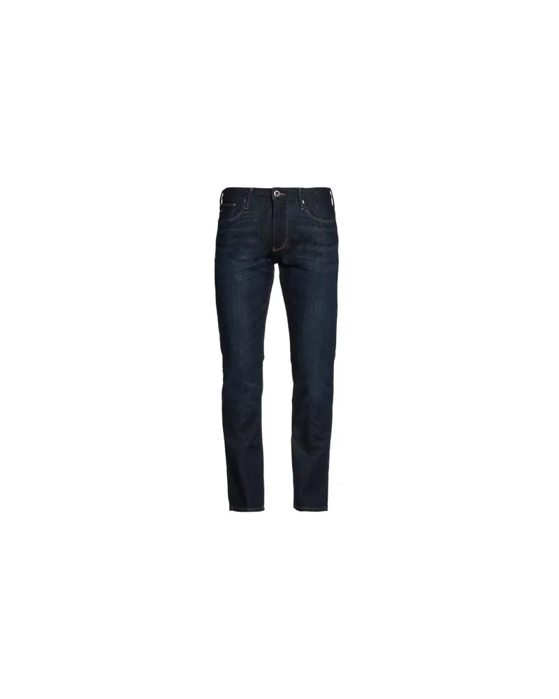 Emporio Armani HOSEN & RÖCKE - Jeanshosenauf YOOX.COM Blau