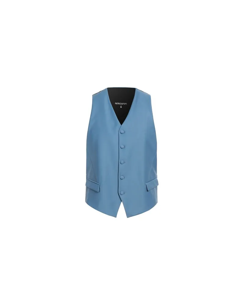 Patrizia Pepe ANZÜGE und CO-ORDS - Couture-Westenauf YOOX.COM Blaugrau