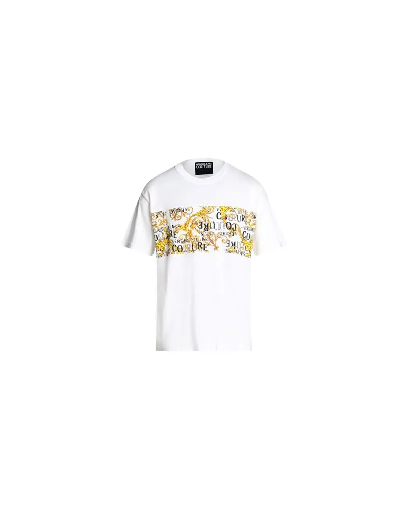 Versace Jeans TOPS - T-shirtsauf YOOX.COM Weiß