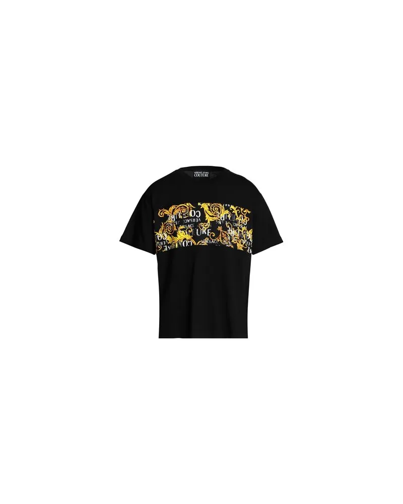 Versace Jeans TOPS - T-shirtsauf YOOX.COM Schwarz