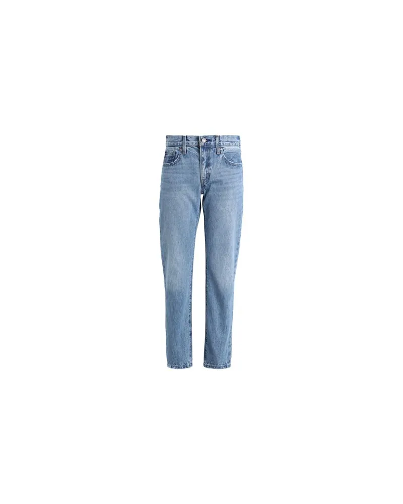 Levi's MIDDY STRAIGHT MED INDIGO - WORN IN  - HOSEN & RÖCKE - Jeanshosenauf YOOX.COM Blau