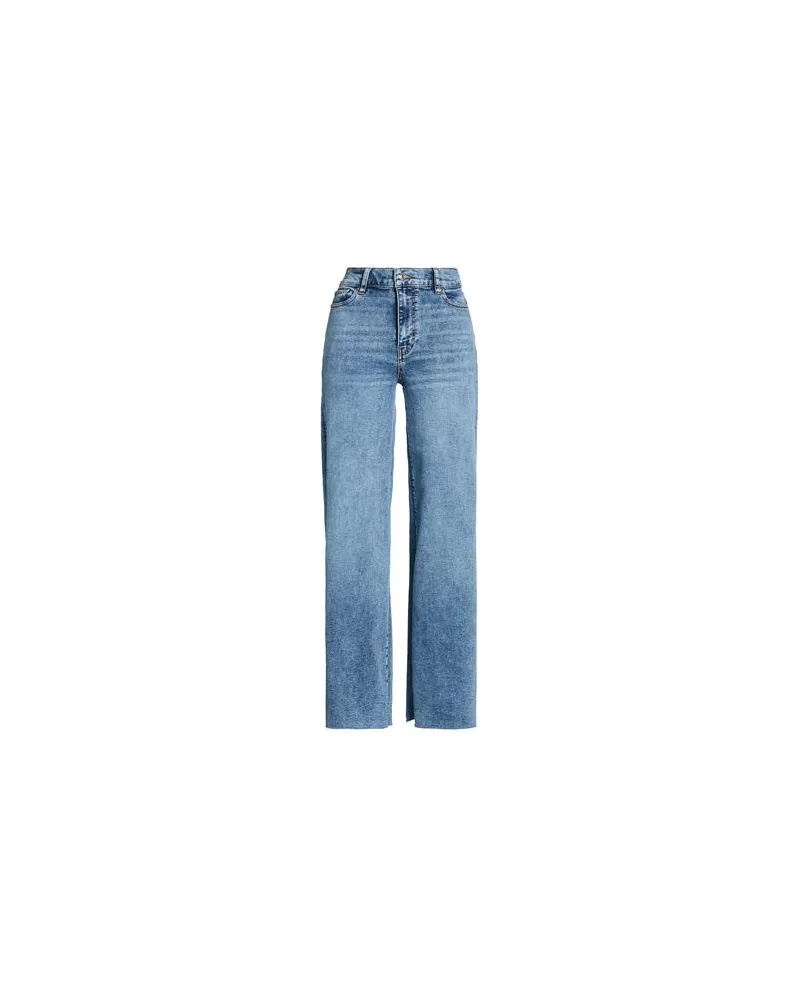 Frame Denim LE SLIM PALAZZO - HOSEN & RÖCKE - Jeanshosenauf YOOX.COM Blau