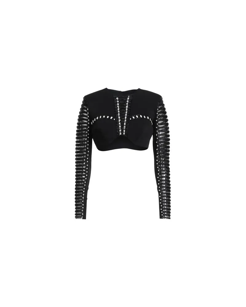 Elisabetta Franchi TOPS - Topsauf YOOX.COM Schwarz