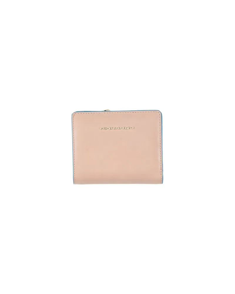 Piquadro Kleinlederwaren - Brieftaschenauf YOOX.COM Hellrosa