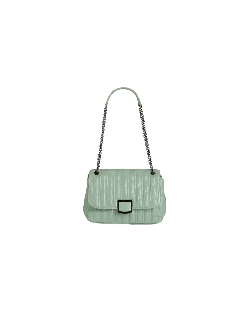 Longchamp TASCHEN - Schultertaschenauf YOOX.COM Salbeigrün