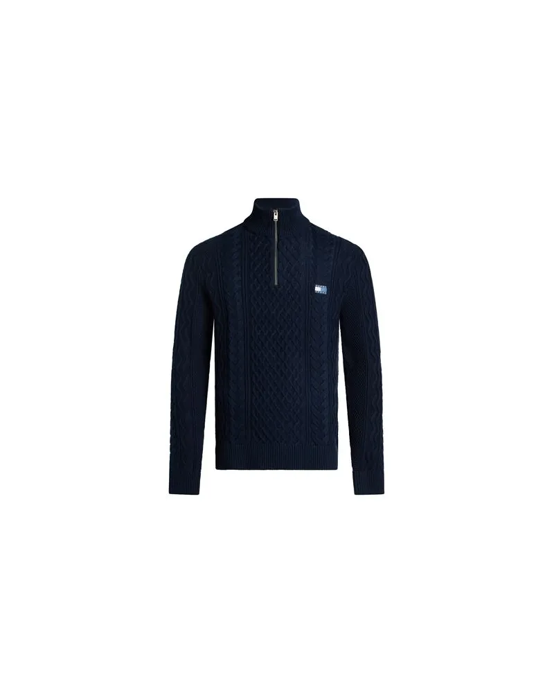 Tommy Hilfiger STRICKWAREN - Rollkragenpulloverauf YOOX.COM Blau