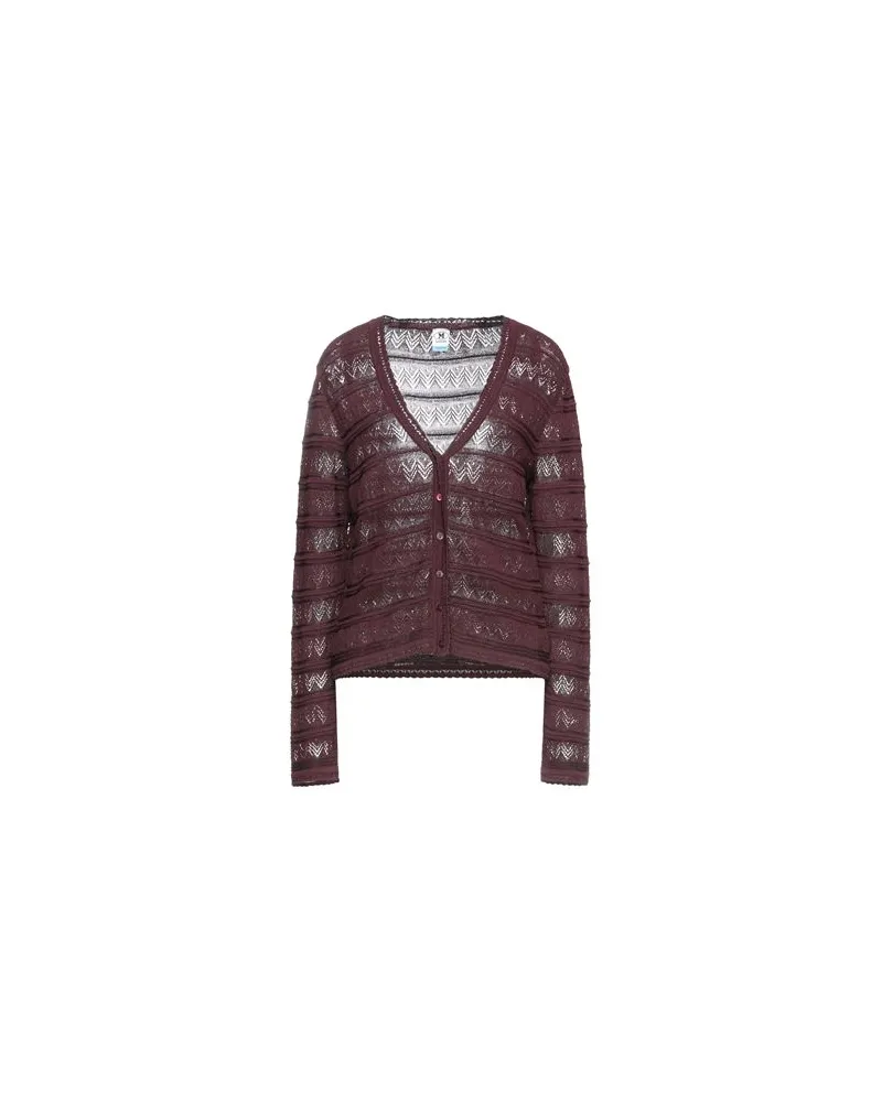 Missoni STRICKWAREN - Strickjackenauf YOOX.COM Pflaume