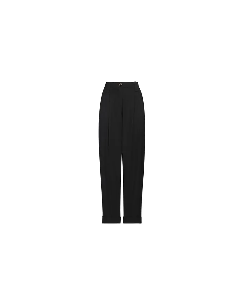 Ganni HOSEN & RÖCKE - Hosenauf YOOX.COM Schwarz