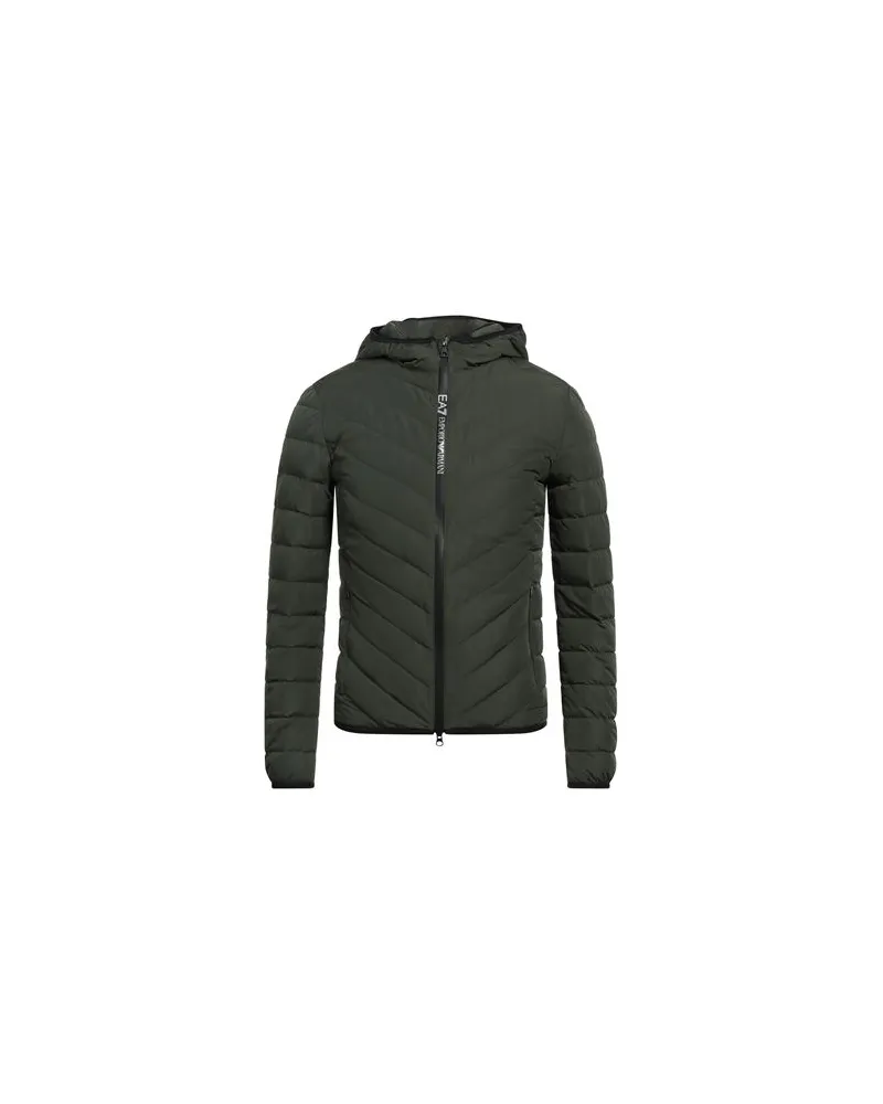 EA7 JACKEN & MÄNTEL - Pufferjacken & Daunenjackenauf YOOX.COM Dunkelgrün
