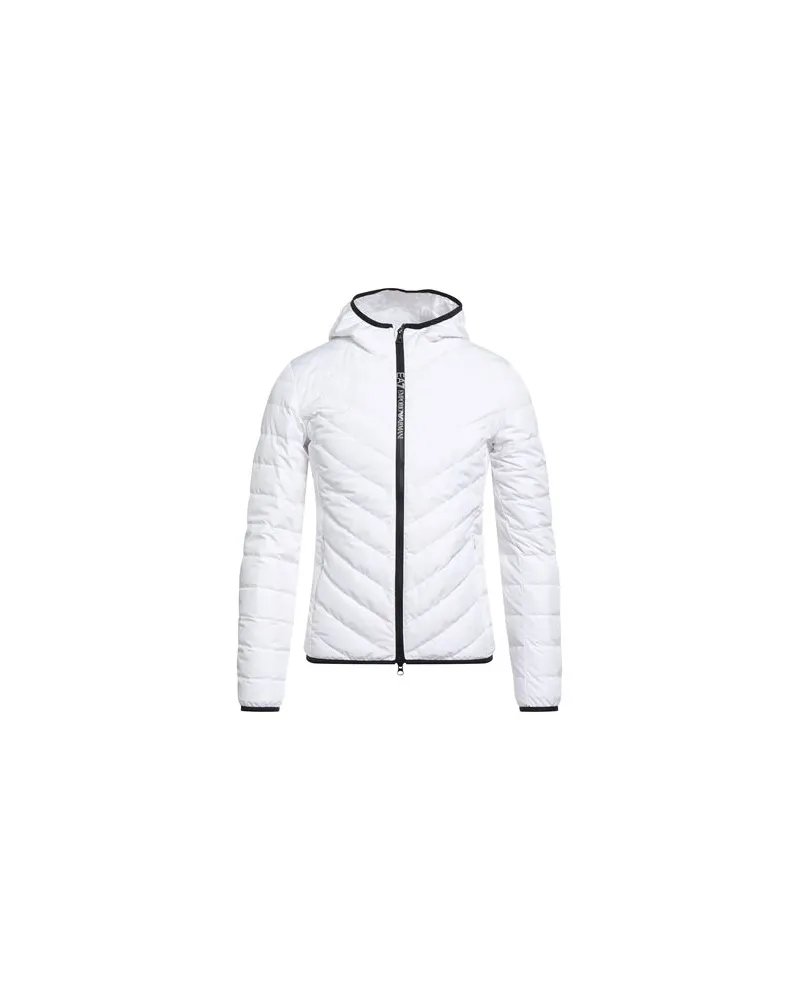 EA7 JACKEN & MÄNTEL - Pufferjacken & Daunenjackenauf YOOX.COM Weiß