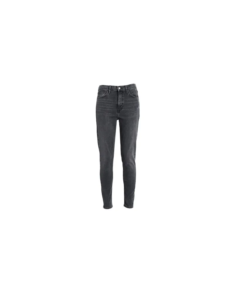 Topshop HOSEN & RÖCKE - Jeanshosenauf YOOX.COM Schwarz