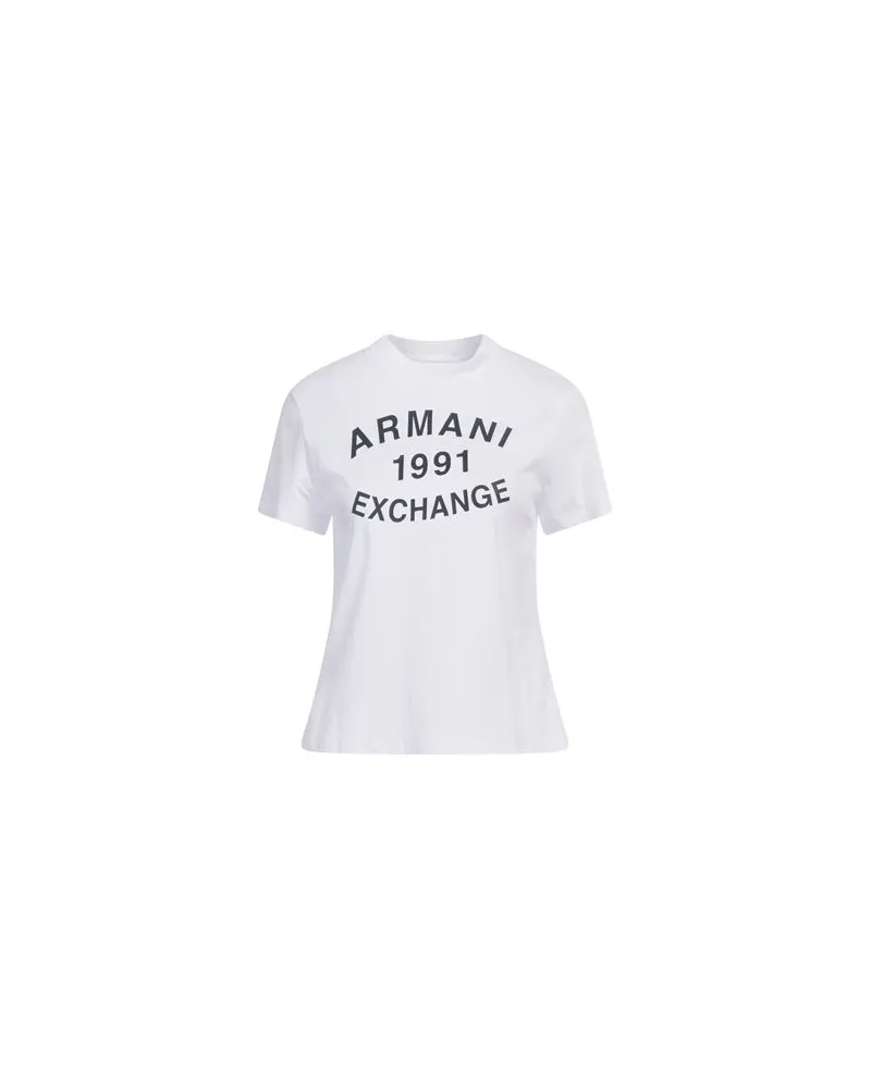 Armani Exchange TOPS - T-shirtsauf YOOX.COM Weiß