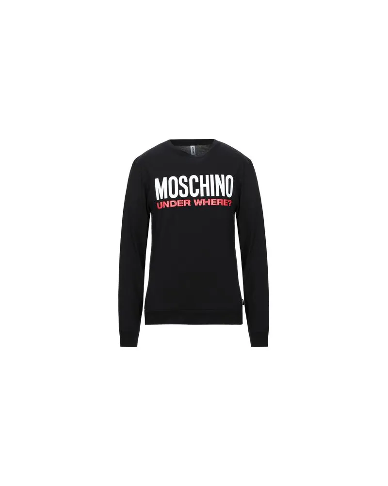 Moschino UNDERWEAR - TOPS - Sweatshirtsauf YOOX.COM Schwarz