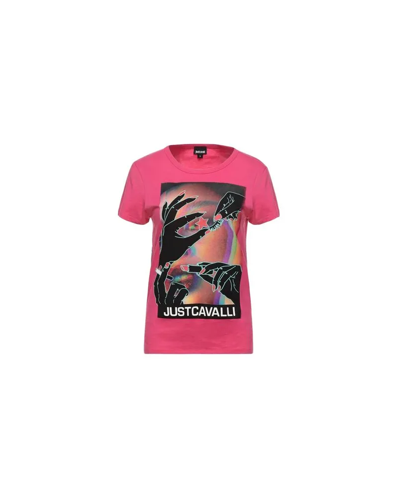 Just Cavalli TOPS - T-shirtsauf YOOX.COM Fuchsia