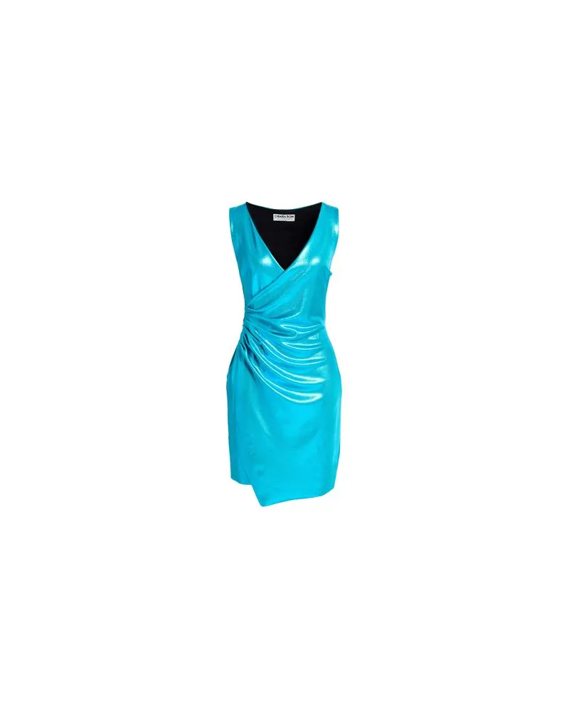 Chiara Boni KLEIDER - Mini-Kleiderauf YOOX.COM Azurblau