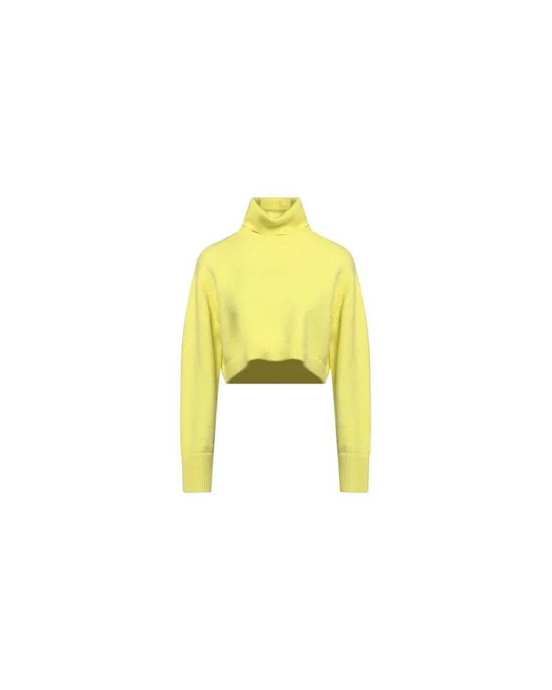 Soallure STRICKWAREN - Rollkragenpulloverauf YOOX.COM Limettengrün