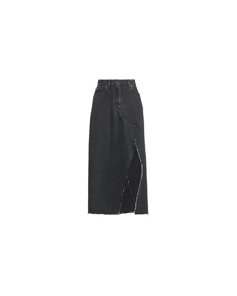 Valentino Garavani HOSEN & RÖCKE - Jeansröckeauf YOOX.COM Schwarz